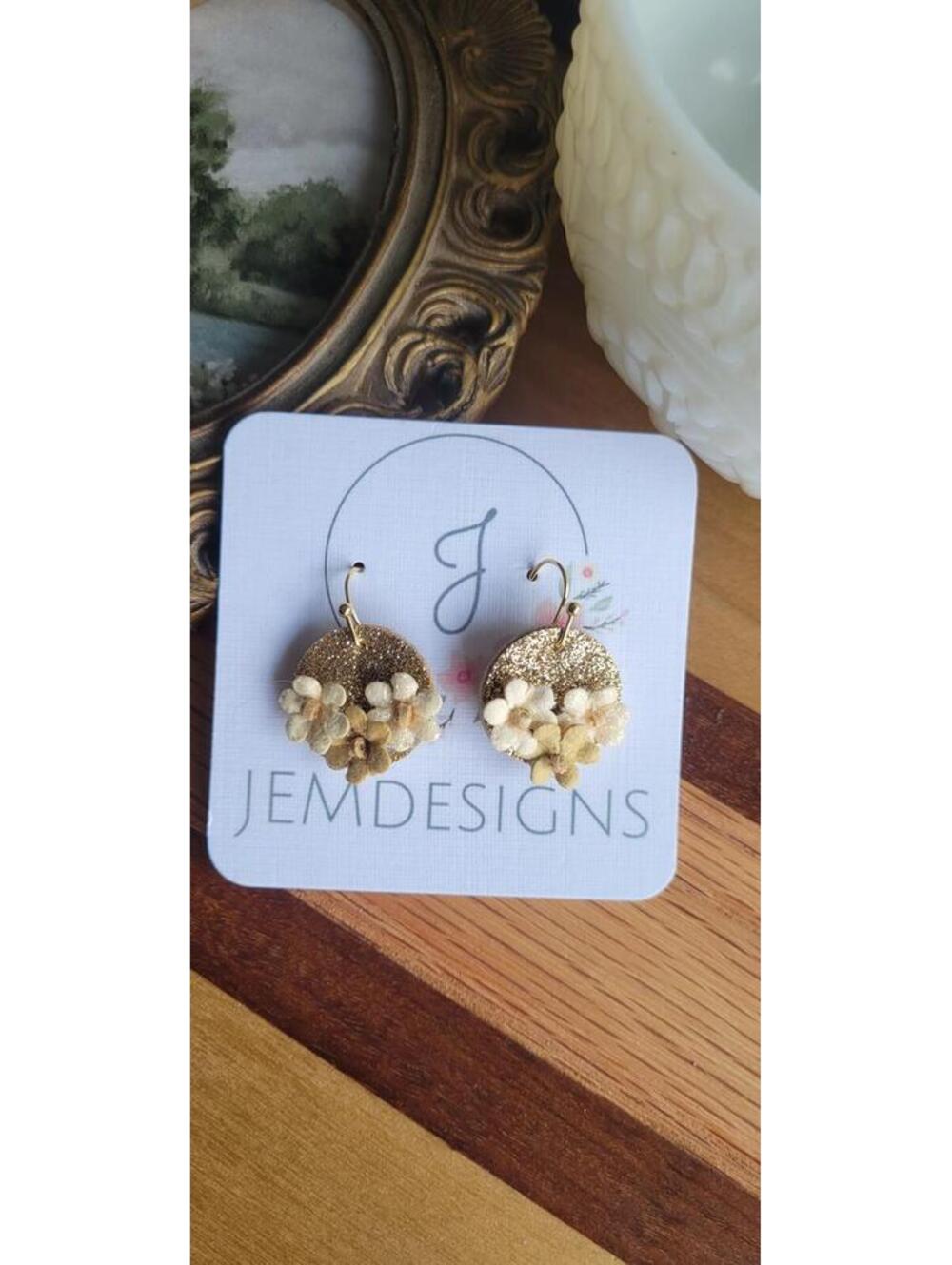 JEMdesigns by Jessica Seashell Stud Earrings